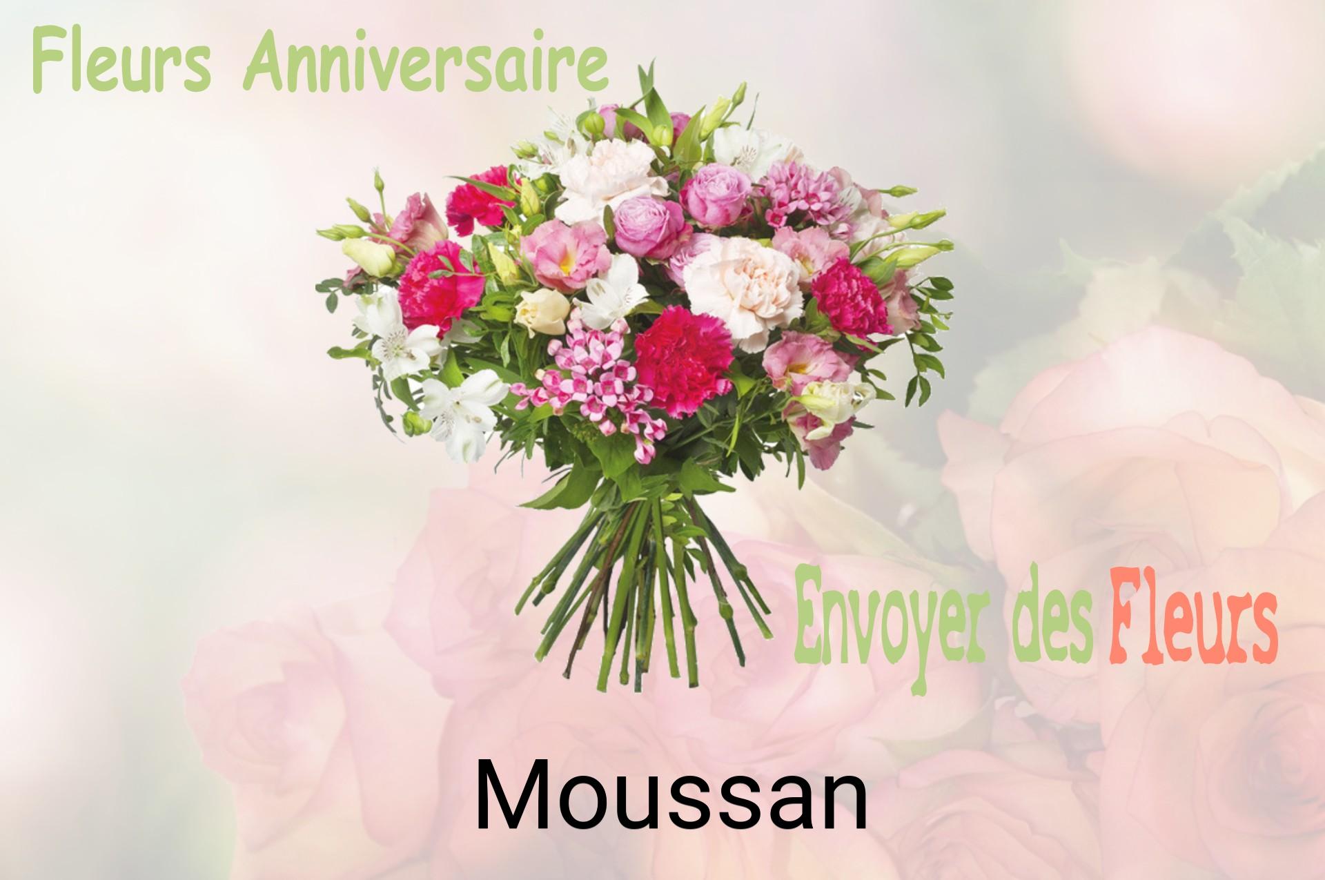 Bouquet de fleurs d’anniversaire livré à Moussan
